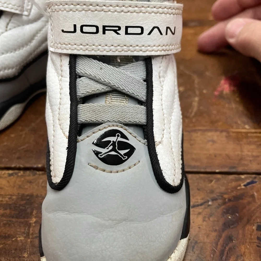 Toddler Air‎ Jordan 2017 size 6C white gray black